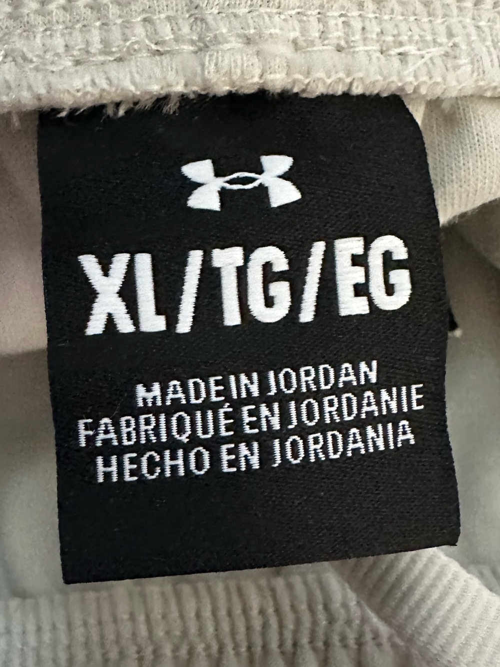Under Armour Men's Unstoppable Fleece Shorts Heather Grey - Picture 6 of 13